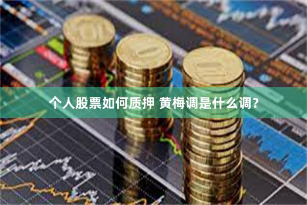 个人股票如何质押 黄梅调是什么调？