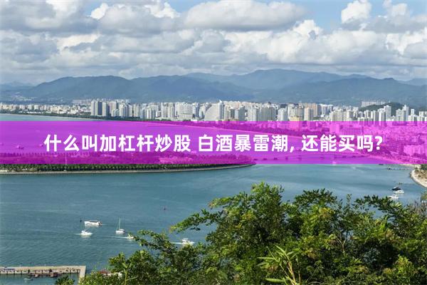 什么叫加杠杆炒股 白酒暴雷潮, 还能买吗?