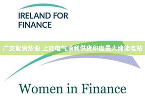 广安配资炒股 上能电气顺利供货印度最大储能电站