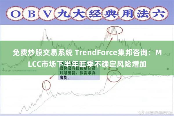 免费炒股交易系统 TrendForce集邦咨询:MLCC市场下半年旺季不确定风险增加