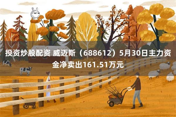投资炒股配资 威迈斯（688612）5月30日主力资金净卖出161.51万元