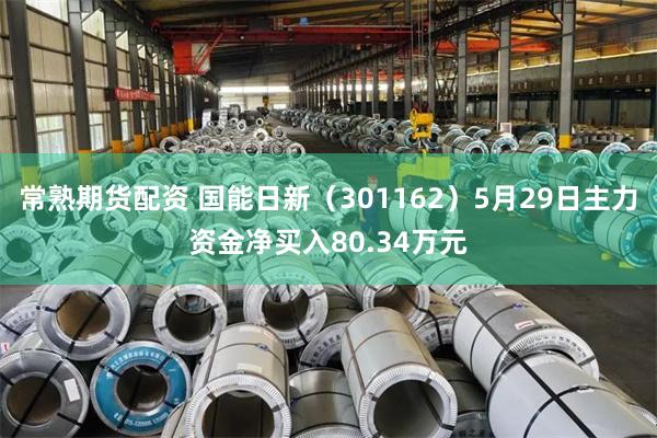 常熟期货配资 国能日新（301162）5月29日主力资金净买入80.34万元
