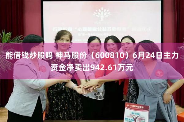 能借钱炒股吗 神马股份（600810）6月24日主力资金净卖出942.61万元