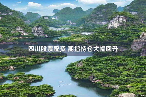 四川股票配资 期指持仓大幅回升