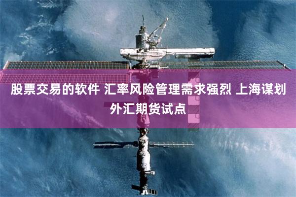 股票交易的软件 汇率风险管理需求强烈 上海谋划外汇期货试点