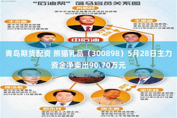 青岛期货配资 熊猫乳品（300898）5月28日主力资金净卖出90.70万元