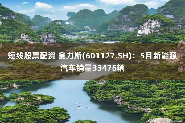 短线股票配资 赛力斯(601127.SH)：5月新能源汽车销量33476辆