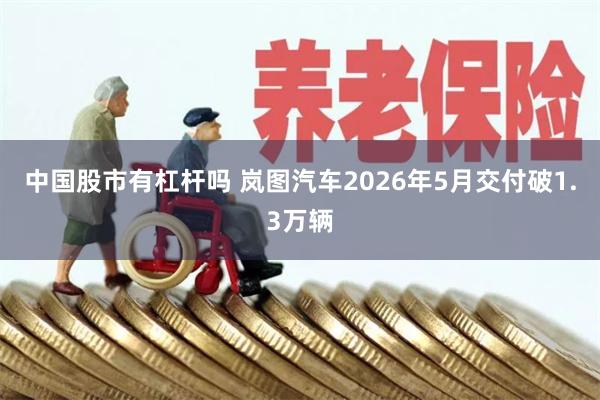 中国股市有杠杆吗 岚图汽车2026年5月交付破1.3万辆