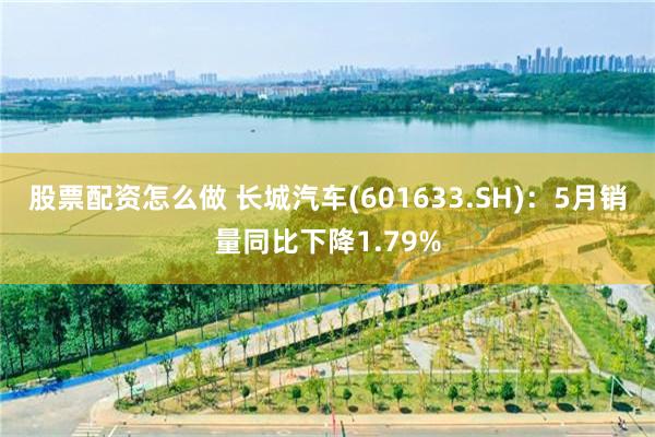 股票配资怎么做 长城汽车(601633.SH)：5月销量同比下降1.79%